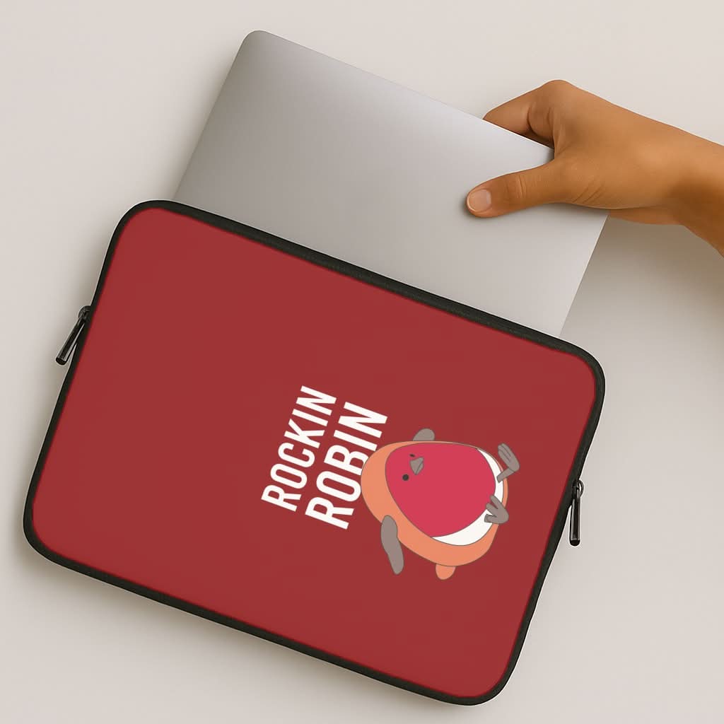 Rockin Robin Plush MacBook Cover