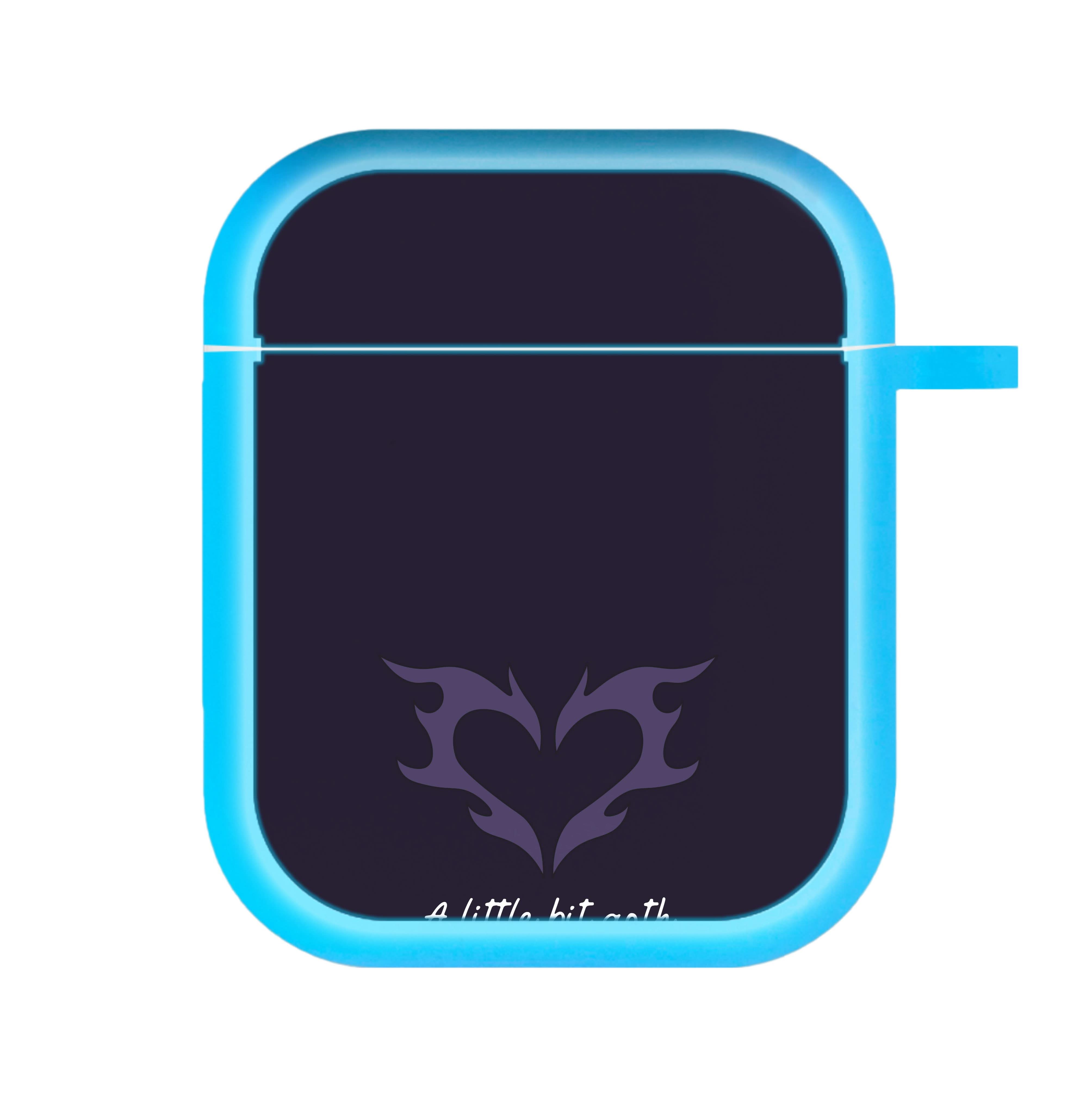 A Little Bit Goth Purple AirPods Case