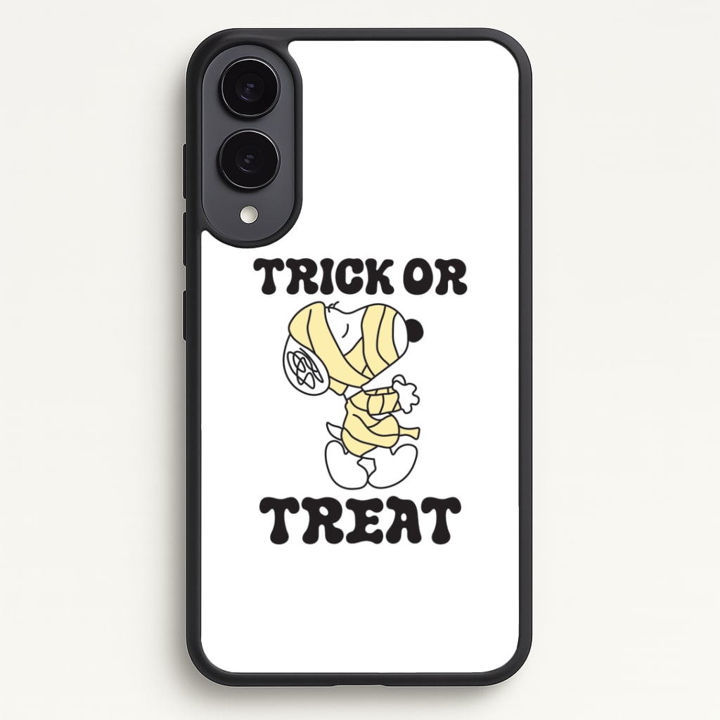 Trick Or Treat Cartoon Beagle Galaxy S25 Edge Case