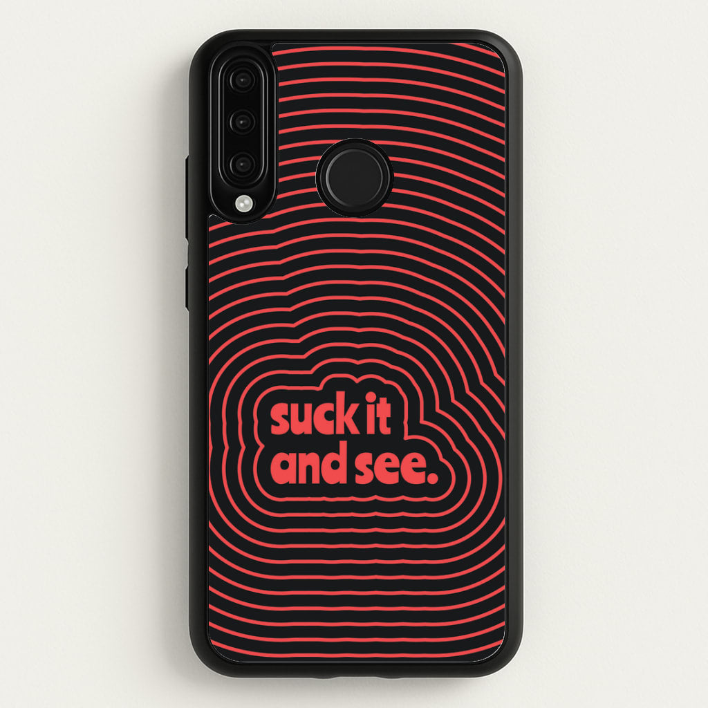 Suck It And See Psychedelic Huawei P30 Lite Case