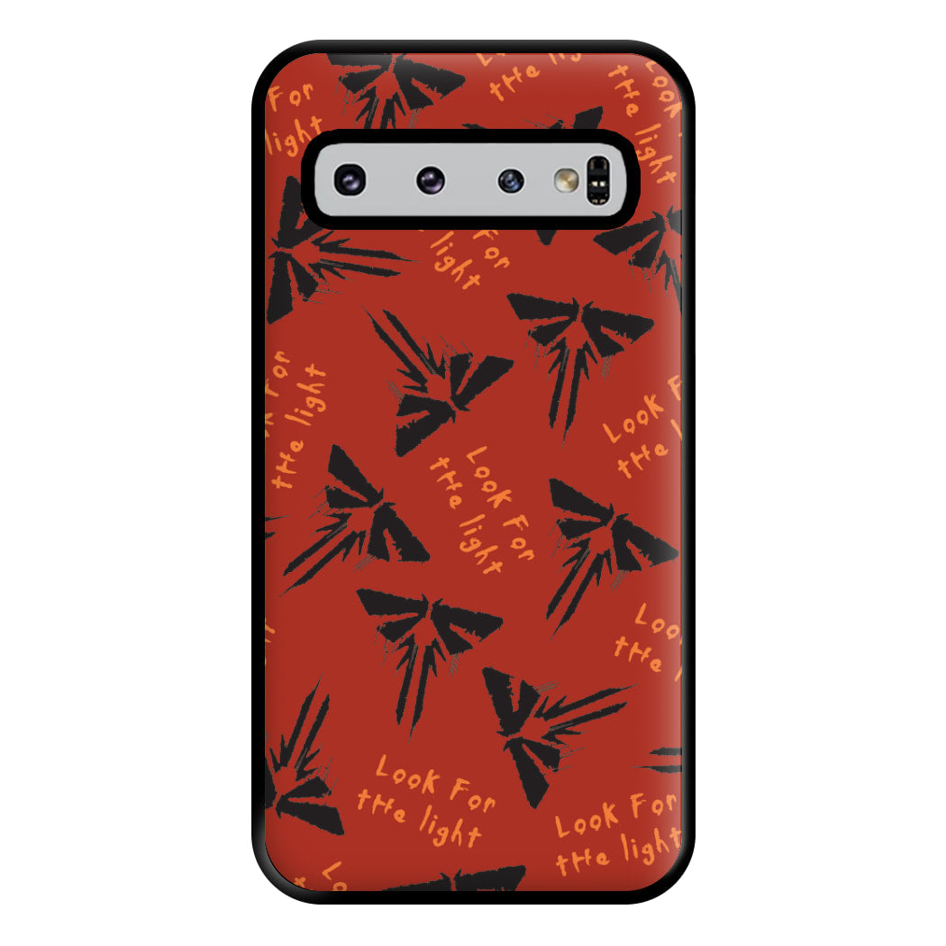 Look For The Light Firefly Pattern Galaxy S10 Plus Case