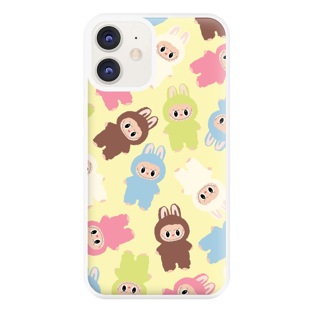 Colourful Little Monsters Pattern iPhone 11 Case