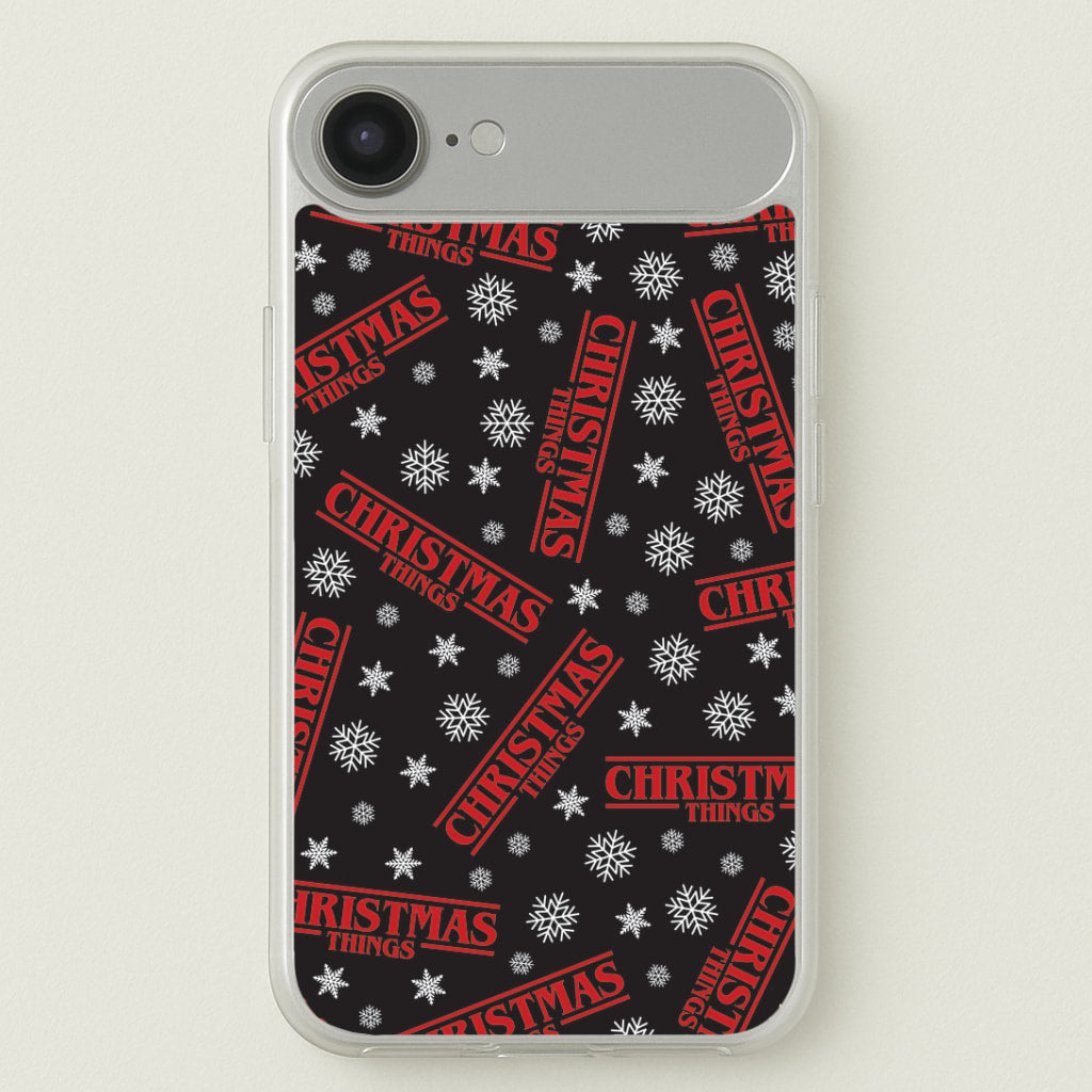 Christmas Things Snowflake Pattern iPhone 17 Air Case