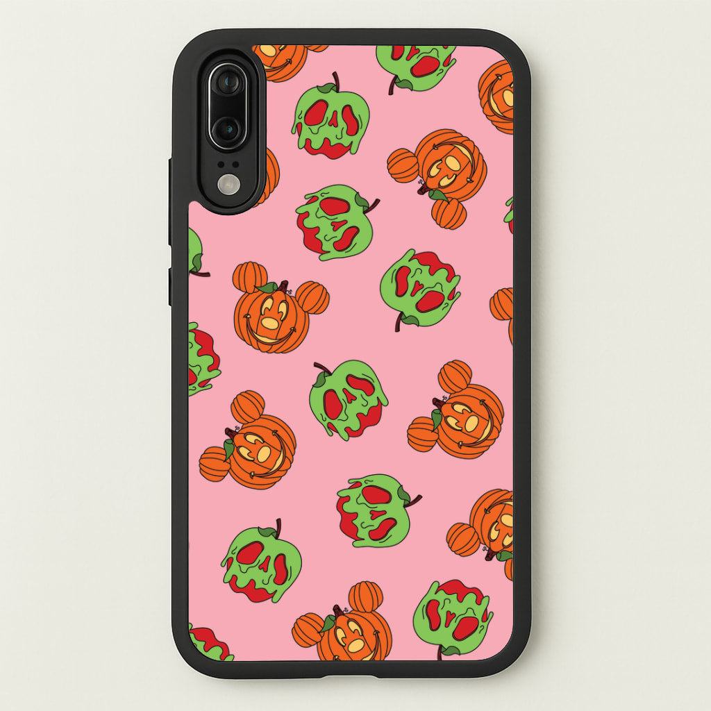 Pumpkin Mouse And Poison Apple Pattern Huawei P20 Case
