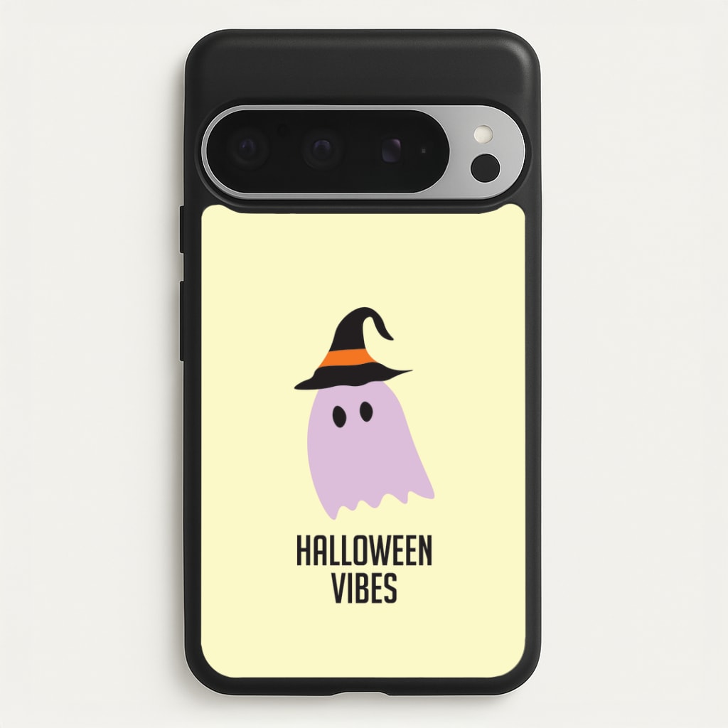 Purple Ghost Halloween Vibes Google Pixel 9 Pro XL Case