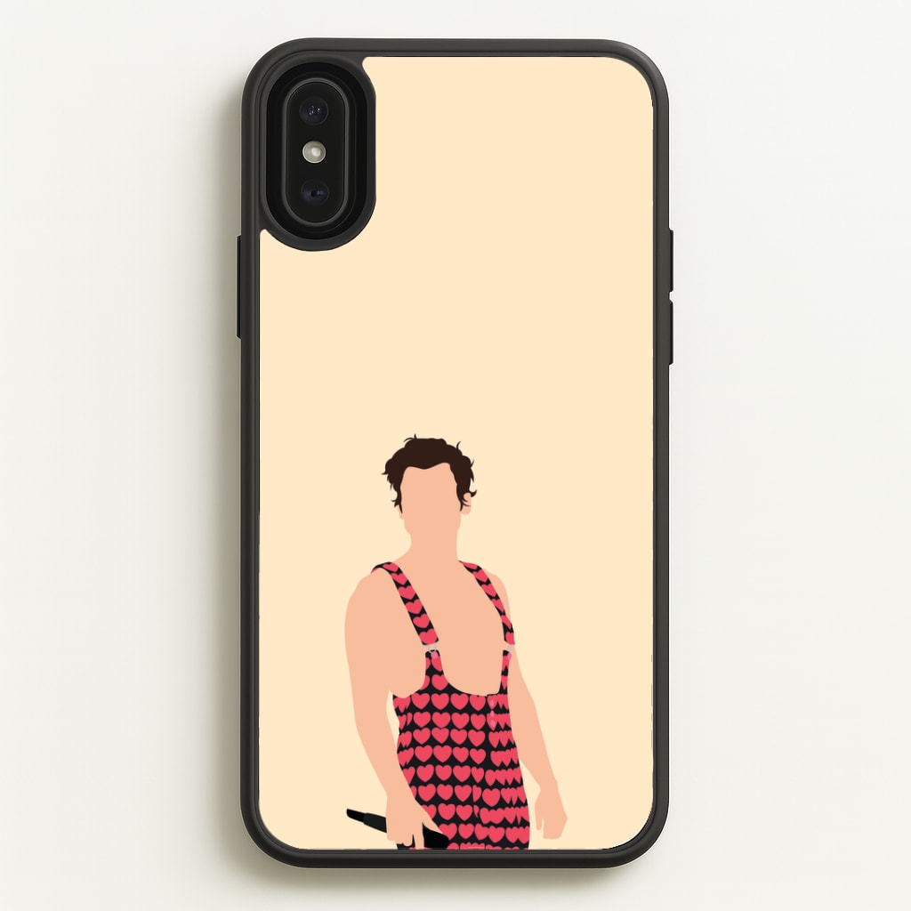 Harry Heart Jumpsuit iPhone XS Max Case