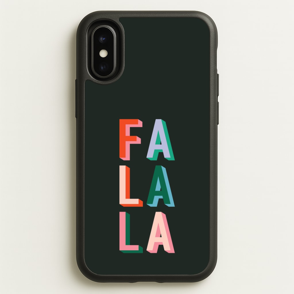 Colourful Falala iPhone X / XS Case