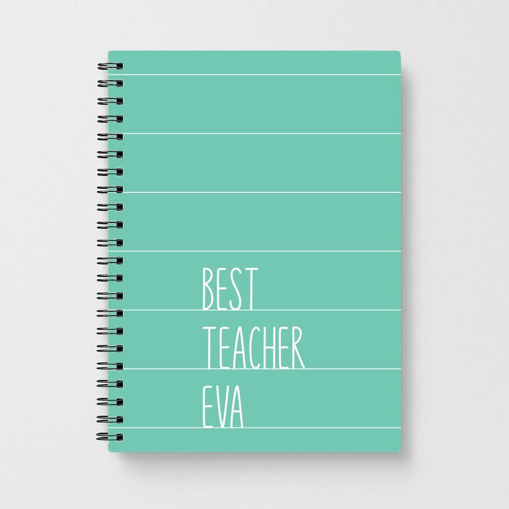 Best Teacher Eva Notebook