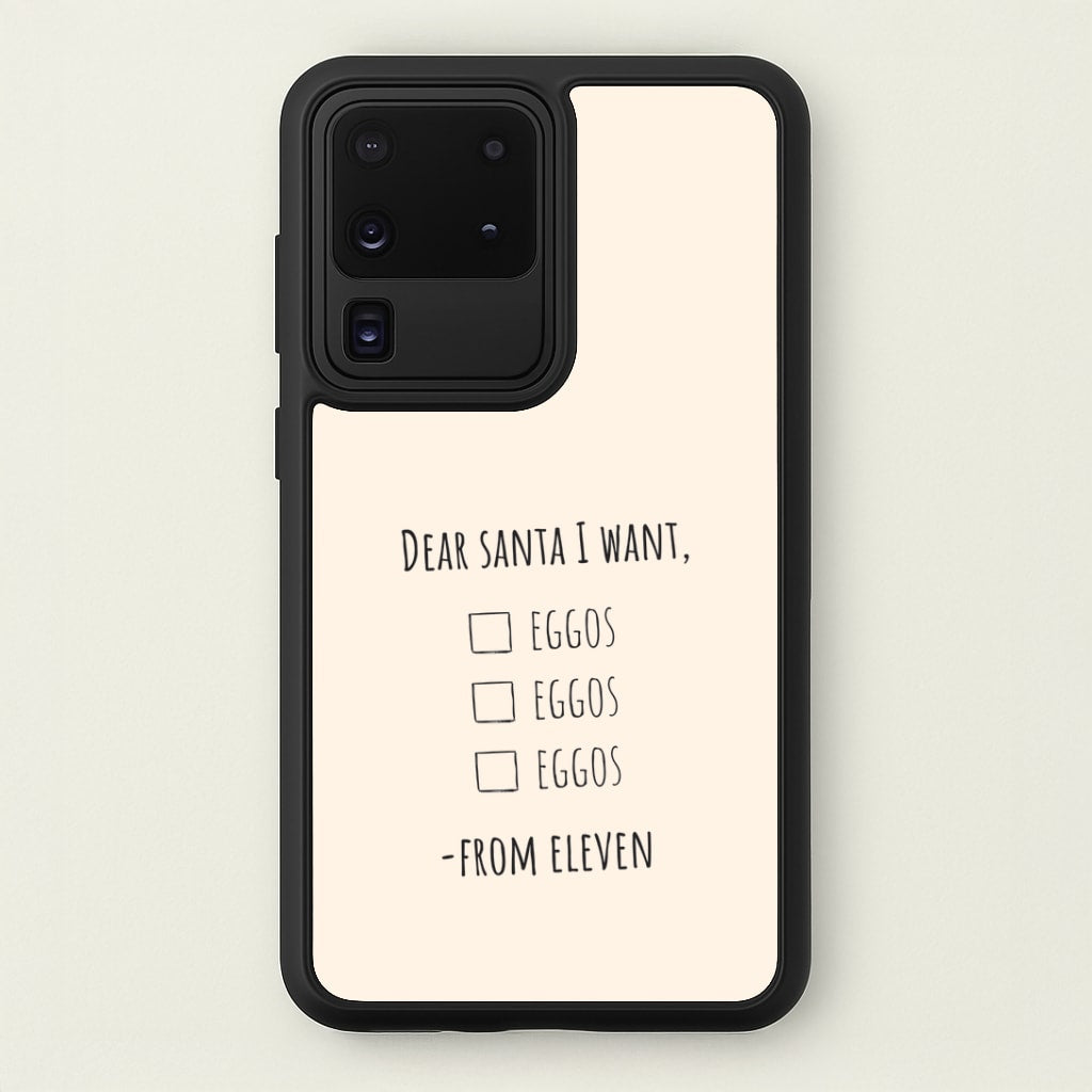 Eleven's Christmas List Galaxy S20 Ultra Case