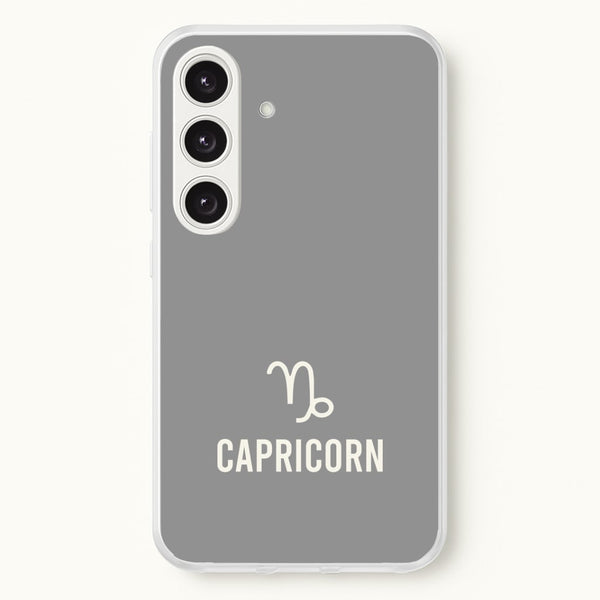 Capricorn Pastel Zodiac Galaxy S25 Plus Case