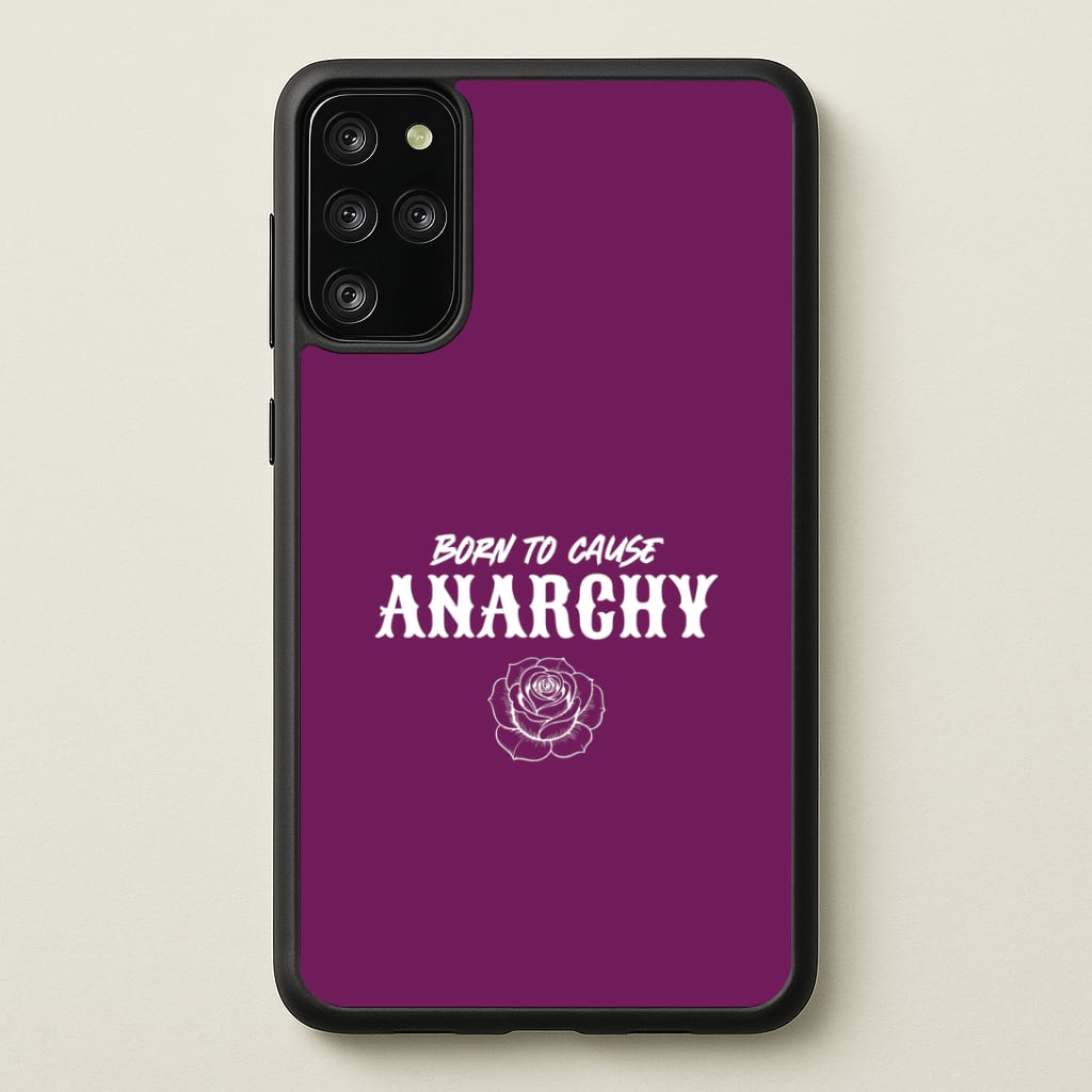 Born To Cause Anarchy Galaxy S20 Plus Case