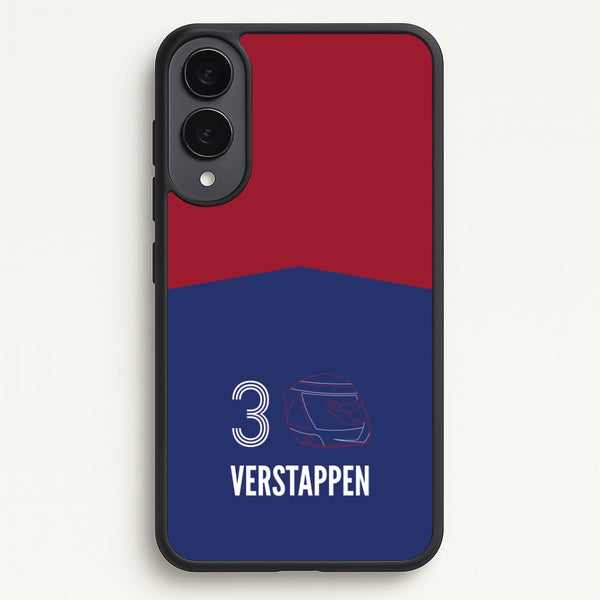 Verstappen Helmet 2026 Galaxy S25 Edge Case