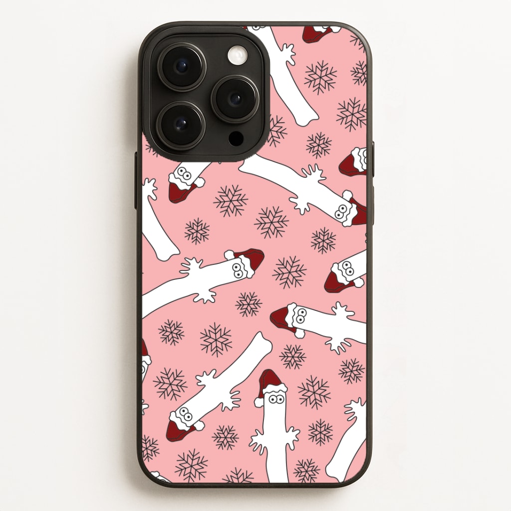Wiggly Moom Xmas Hat Pattern iPhone 12 Pro Max Case