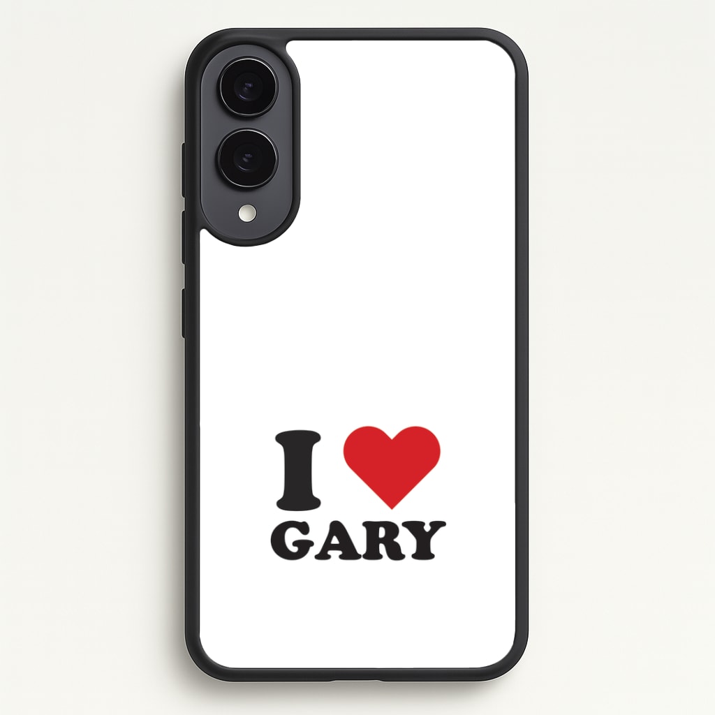 I Love Gary Galaxy S25 Edge Case