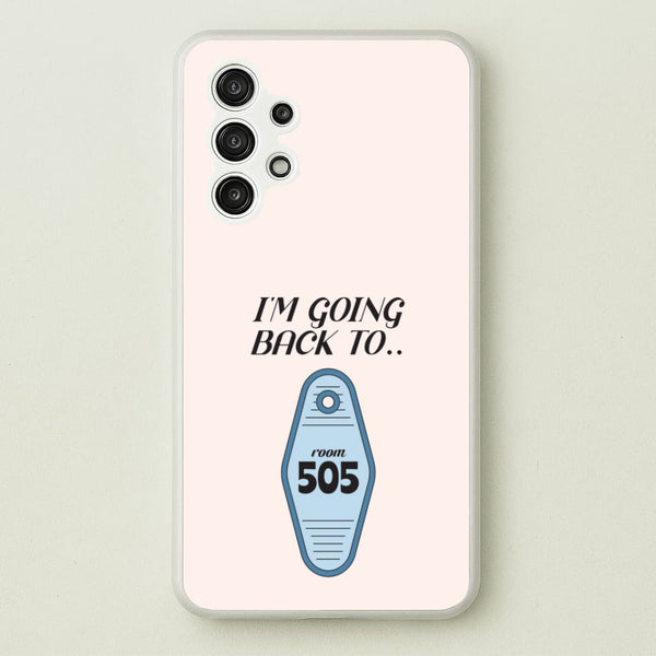 I'm Going Back To 505 Keyring Galaxy A13 Case
