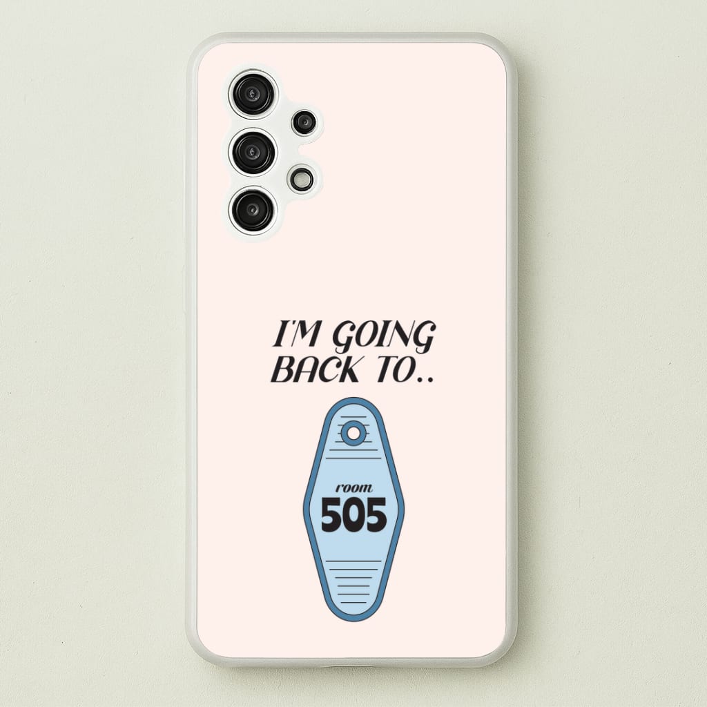 I'm Going Back To 505 Keyring Galaxy A13 Case