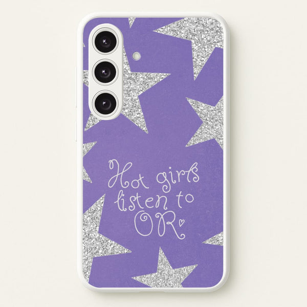 Hot Girls Listen To OR Galaxy S24 Case