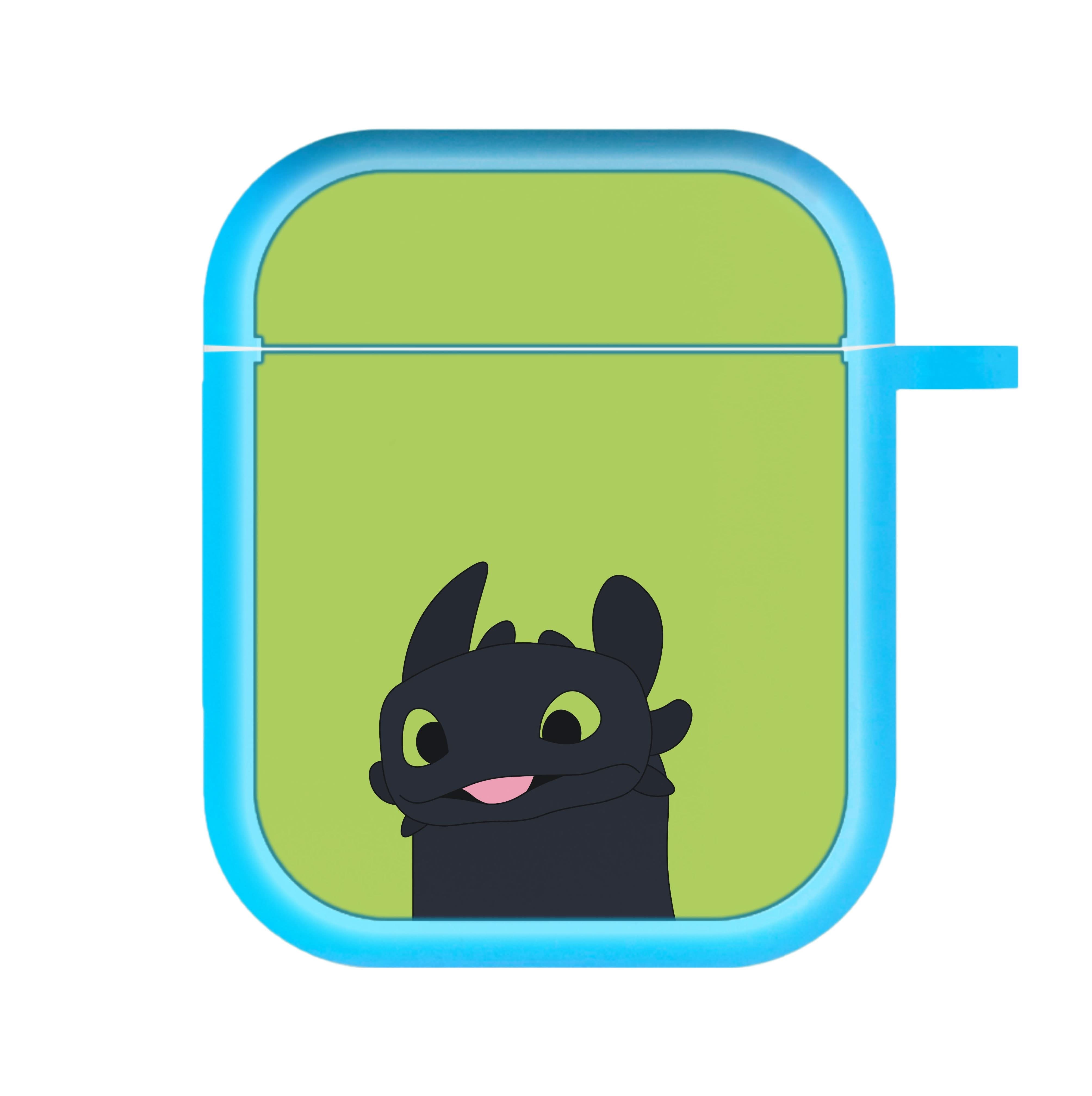 Black Fury Dragon AirPods Case