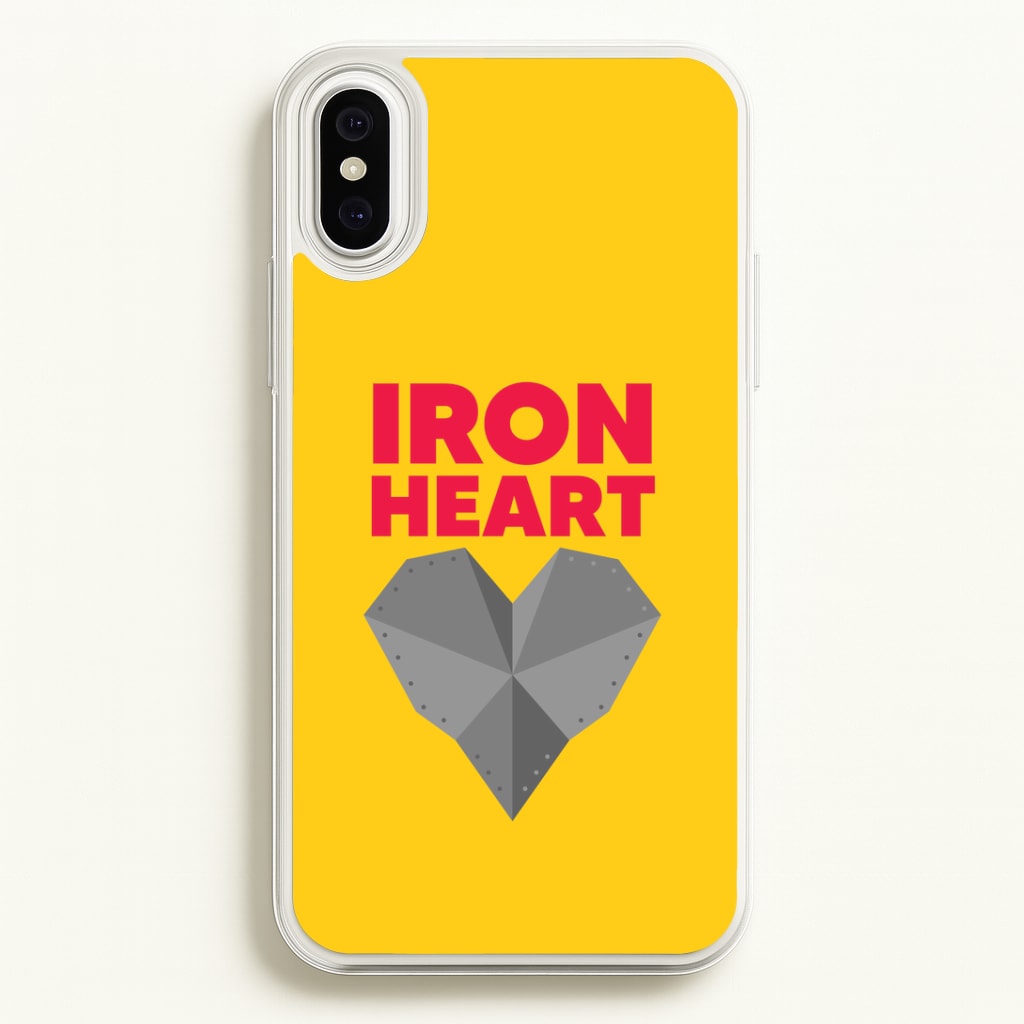 Metal Heart iPhone XS Max Case