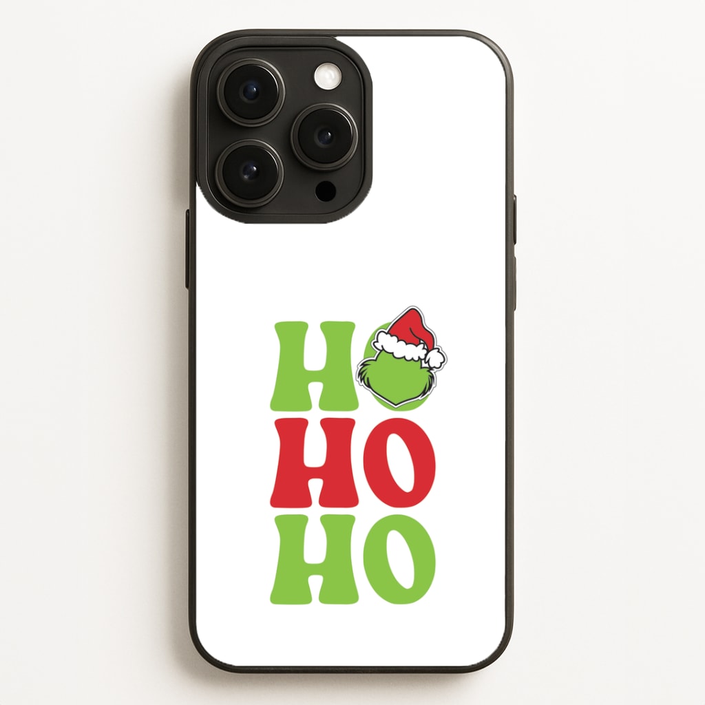 Green Ho Ho Ho iPhone 12 Pro Max Case