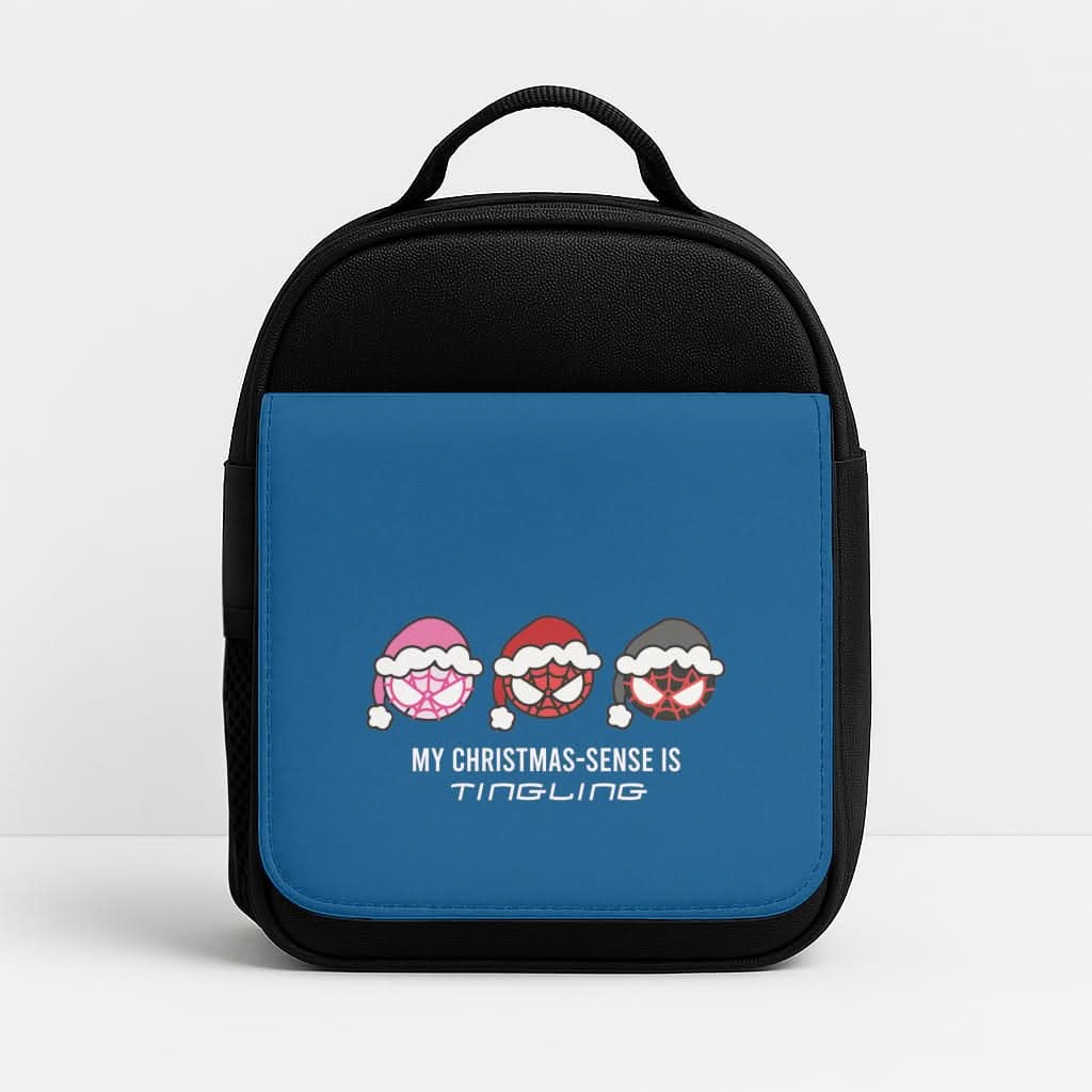 Spider Hero Christmas Sense Insulated Lunch Bag