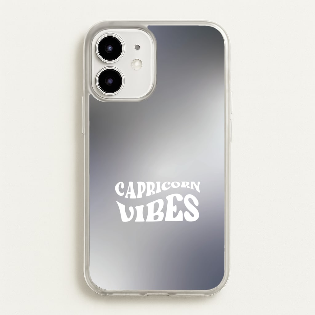 Capricorn Vibes Gradient Zodiac iPhone 12 / 12 Pro Case