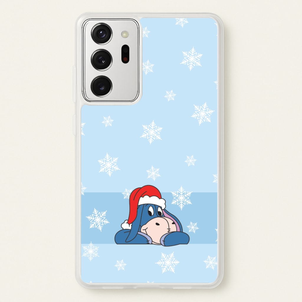 Cartoon Donkey Snowflakes Galaxy Note 20 Ultra Case