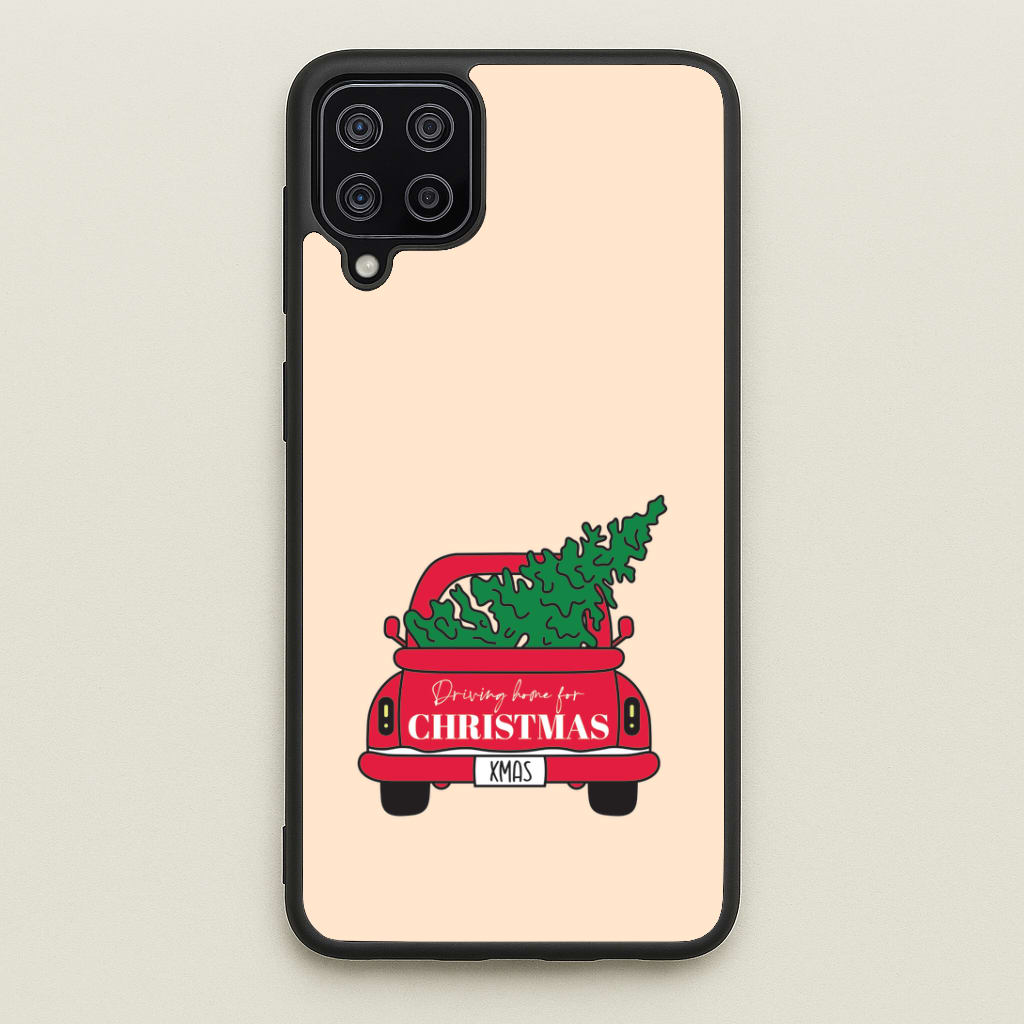 Driving Home For Christmas Truck Galaxy A12 Case