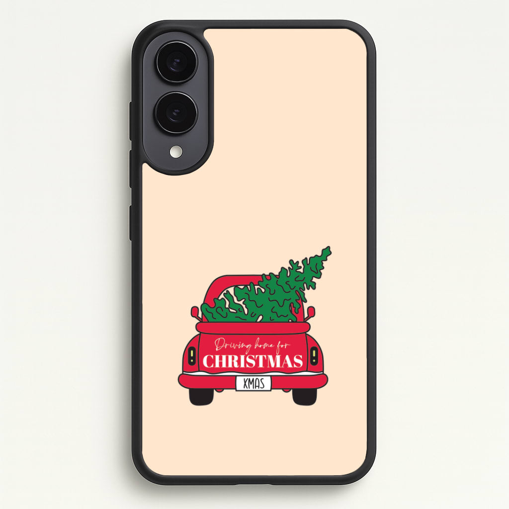 Driving Home For Christmas Truck Galaxy S25 Edge Case