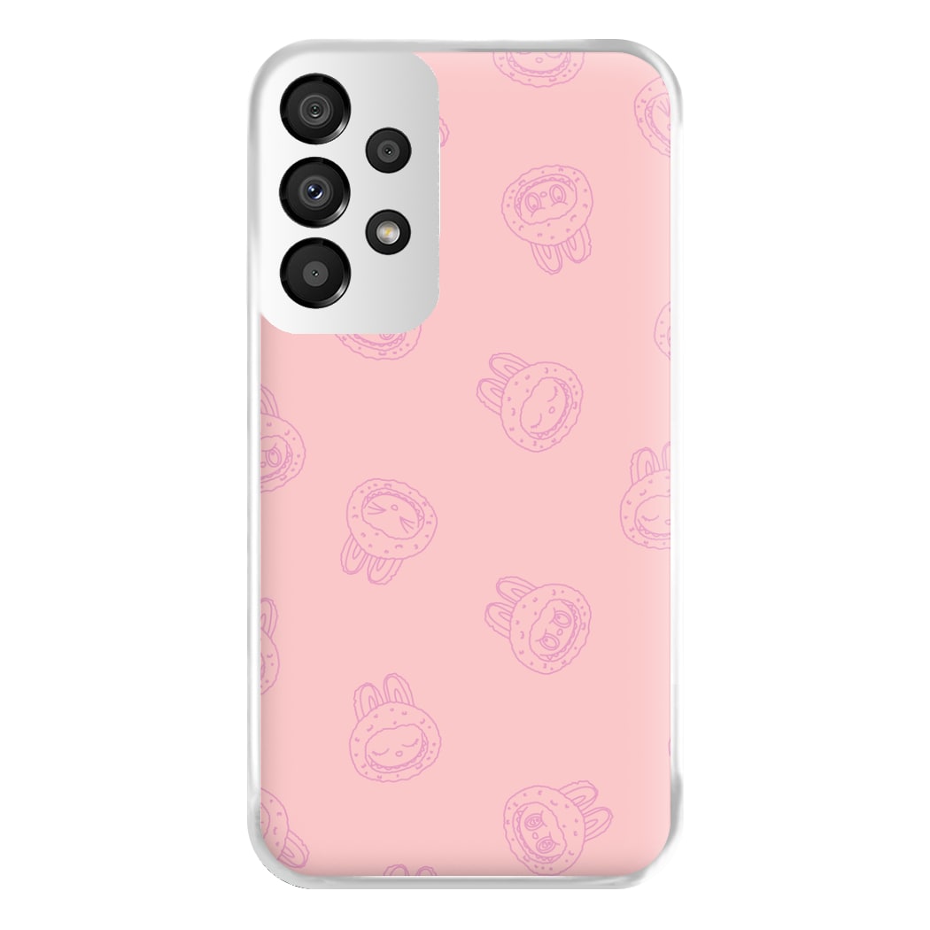 Monsters Outline Pattern II Galaxy A33 Case