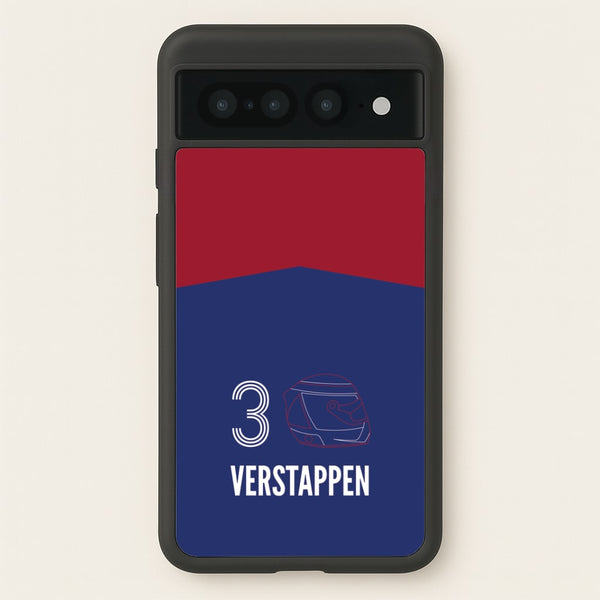 Verstappen Helmet 2026 Google Pixel 7 Pro Case
