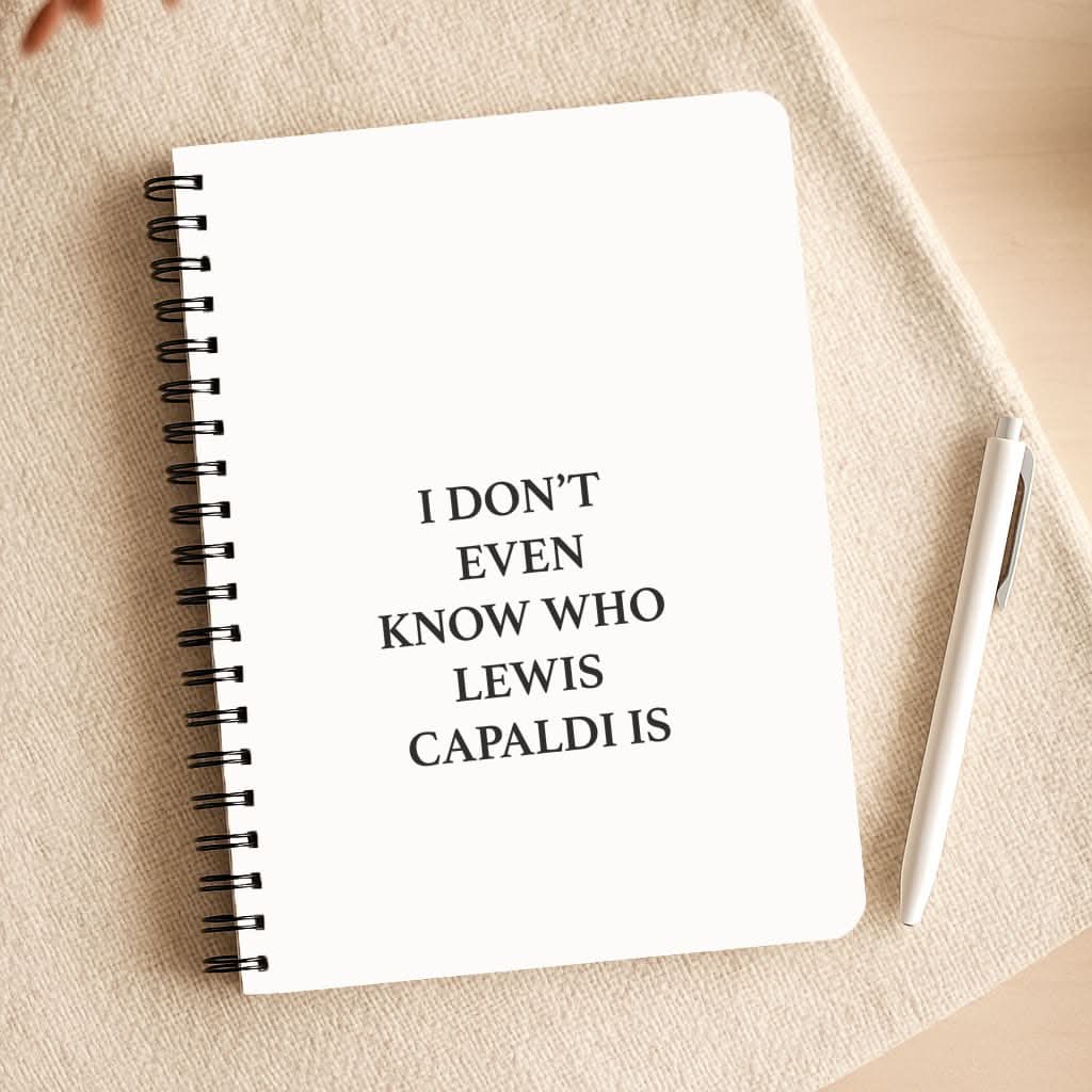 I Don't Even Know Notepad