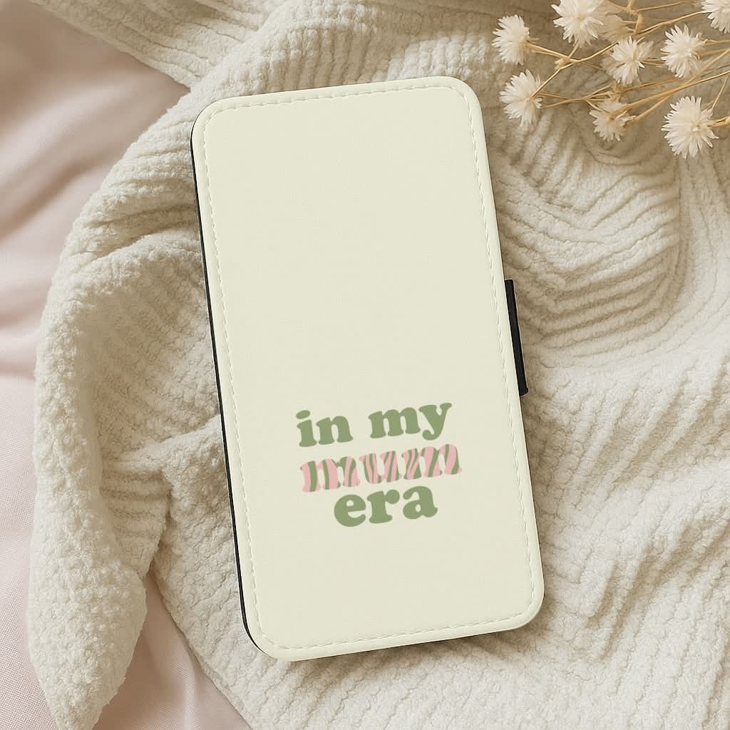 In My Mum Era Leather Phone Case