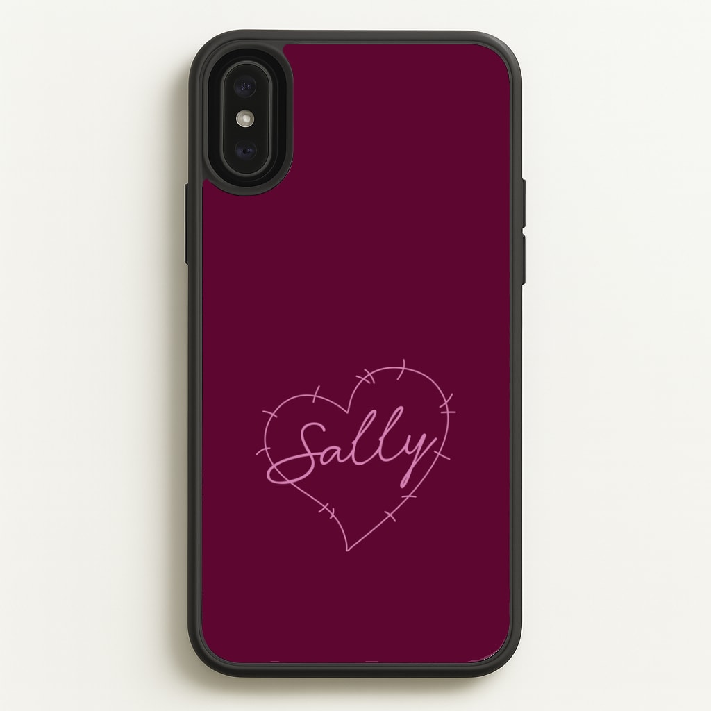 Stitched Heart Sally iPhone XS Max Case