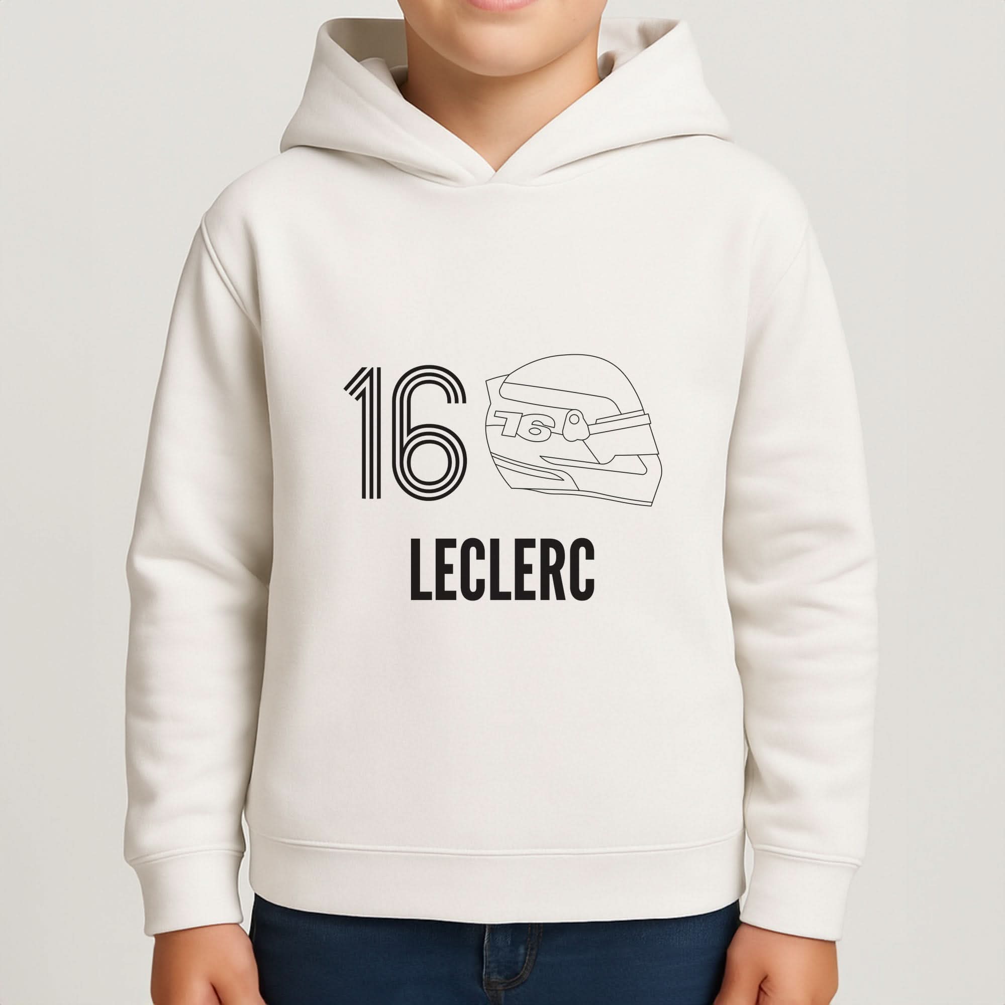 Leclerc Helmet 2026 Boys Hoodie