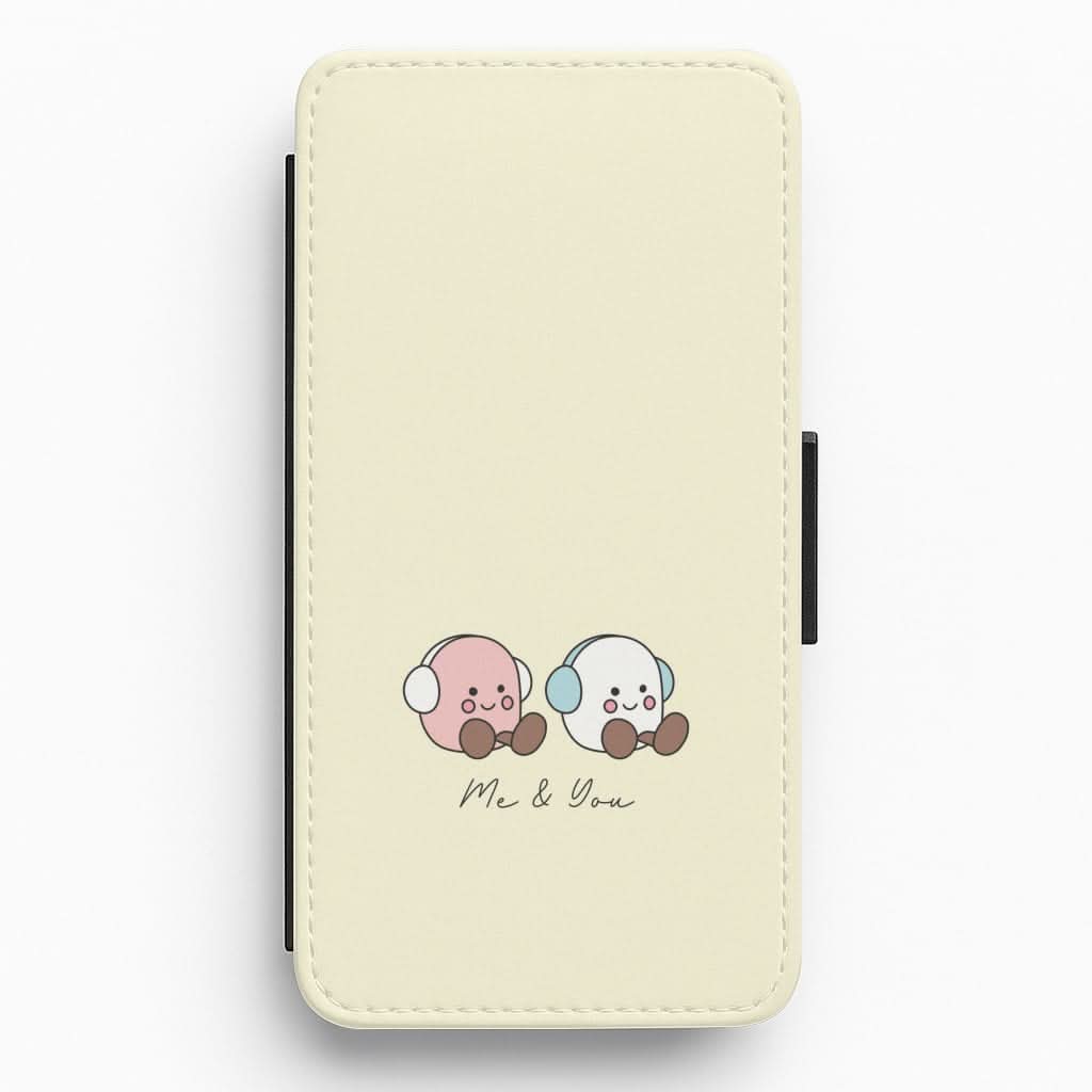 Cute Christmas Marshmellow Plushies Flip / Wallet Phone Case
