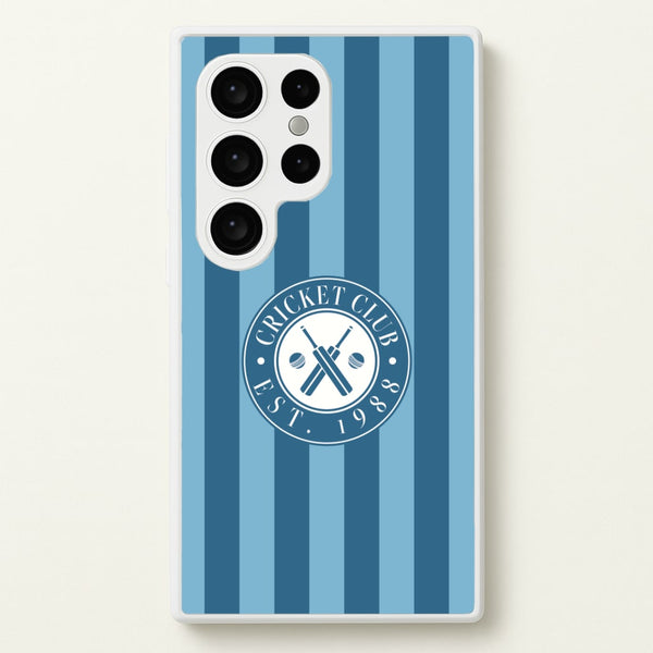 Stripey Cricket Badge Galaxy S24 Ultra Case