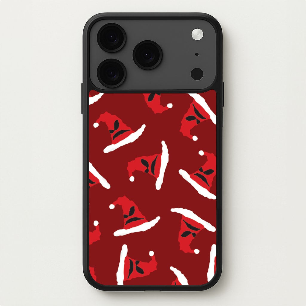 Sorting Christmas Hat Pattern iPhone 17 Pro Max Case
