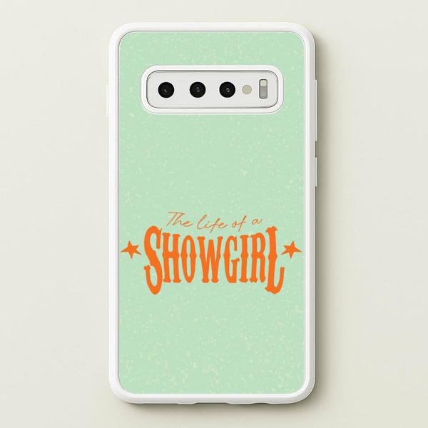TLOAS Orange Galaxy S10 Plus Case
