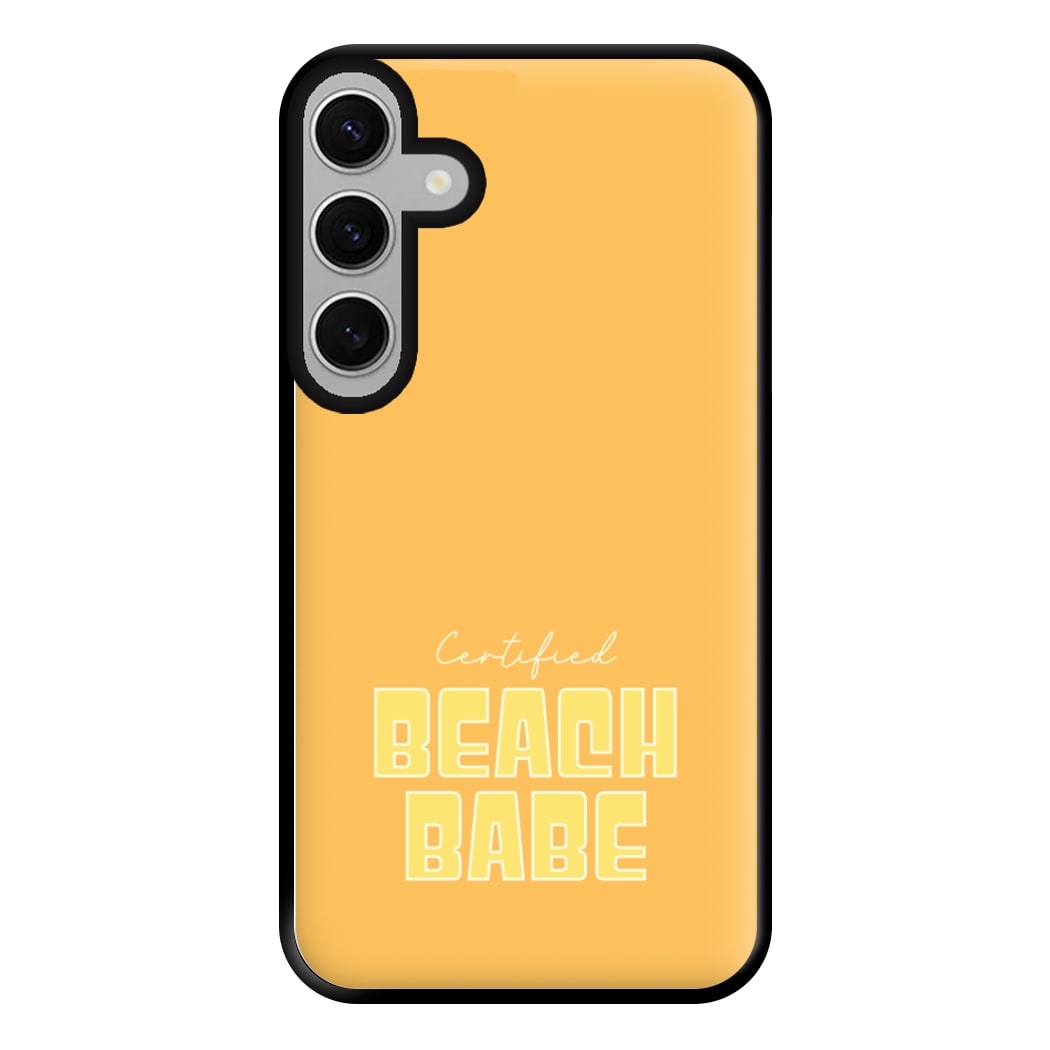 Certified Beach Babe Galaxy S24FE Case