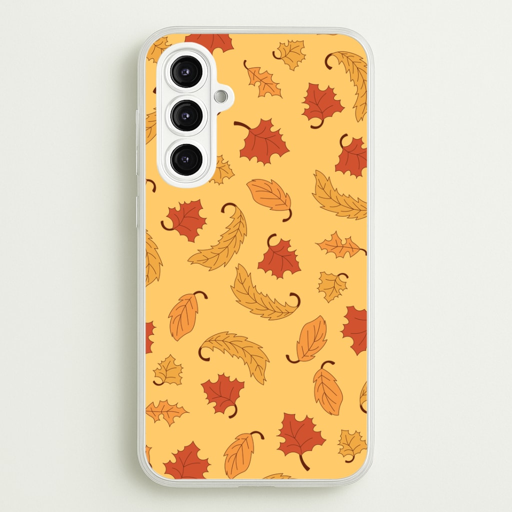 Leaves Assortment Pattern Galaxy A16 Case