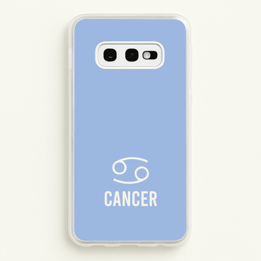 Cancer Pastel Zodiac Galaxy S10e Case