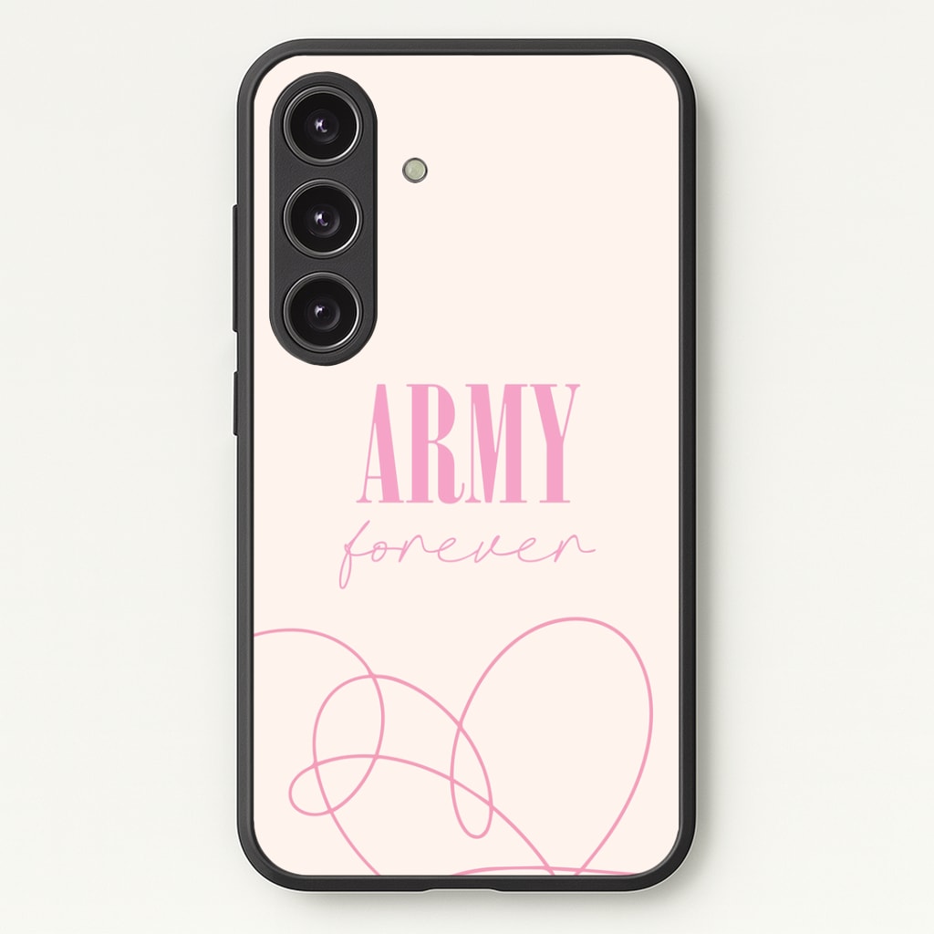 Army Forever Pink Galaxy S24FE Case