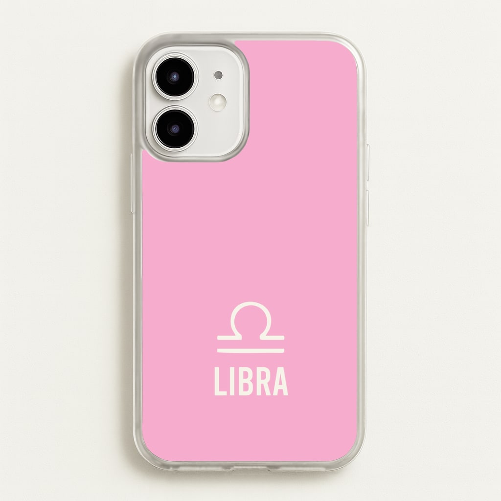 Libra Pastel Zodiac iPhone 12 / 12 Pro Case