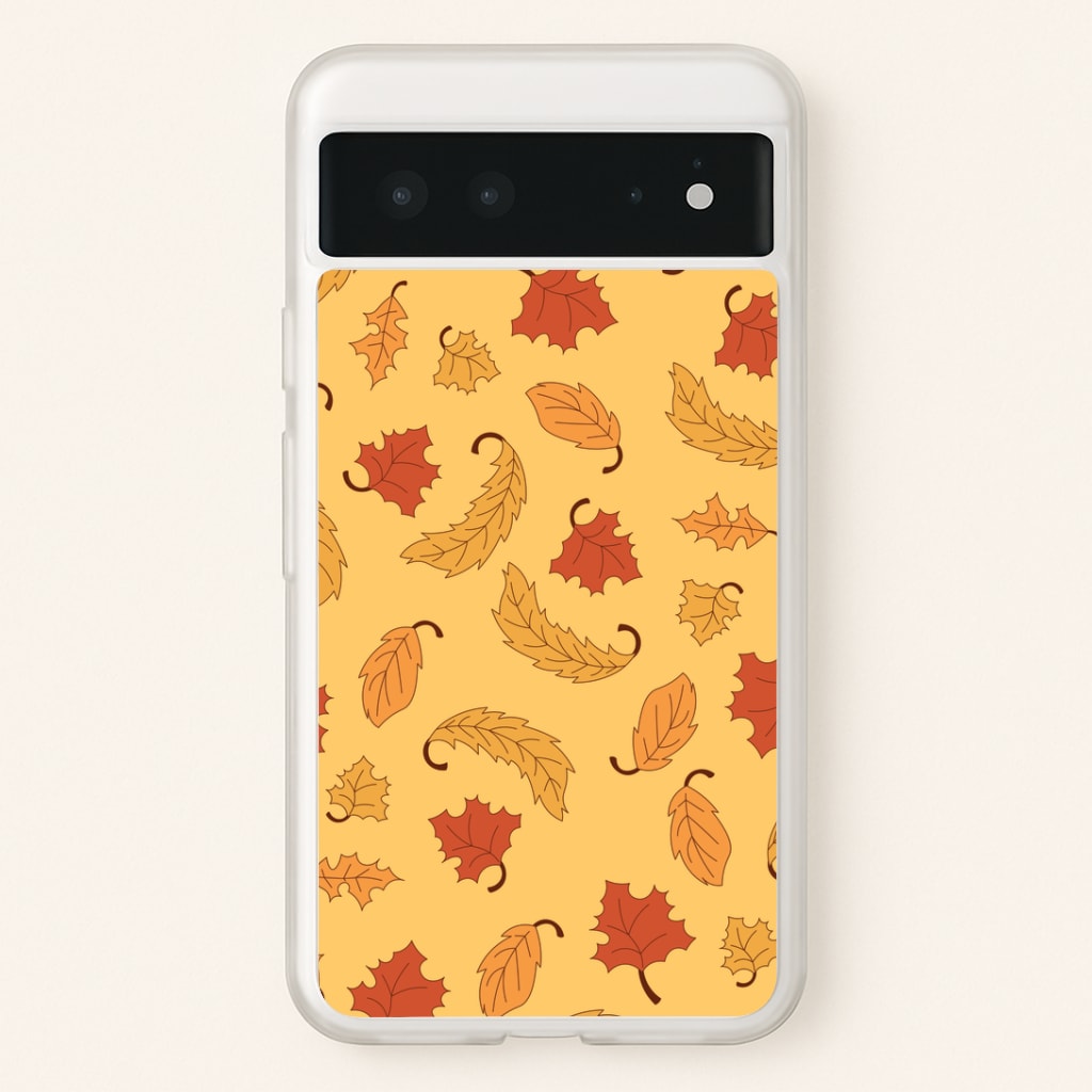 Leaves Assortment Pattern Google Pixel 6 Case