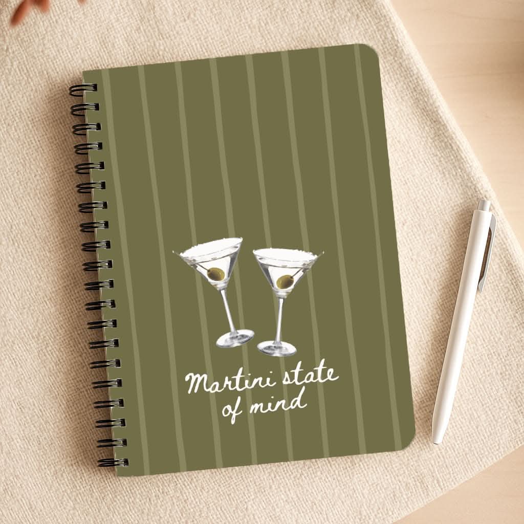 Martini State Of Mind Notepad
