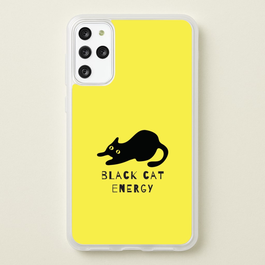 Black Cat Energy Galaxy S20 Plus Case