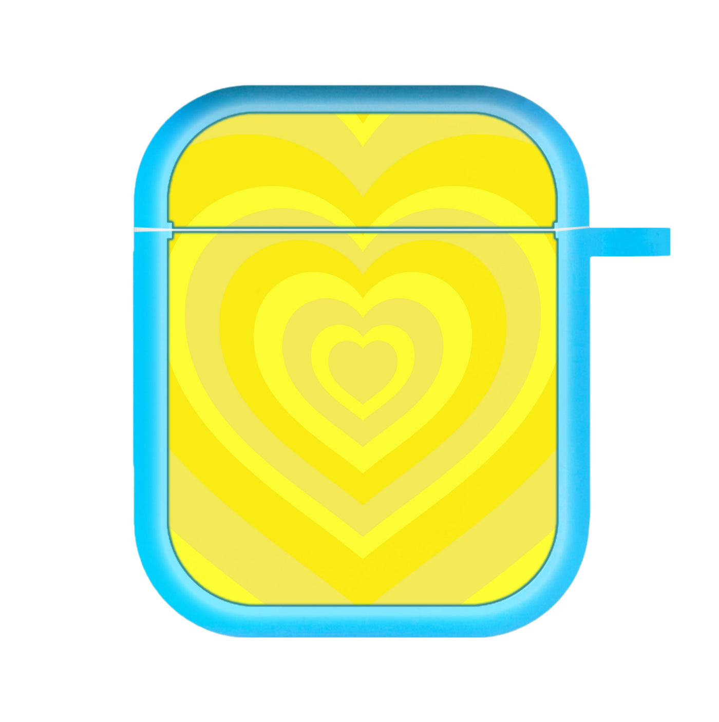Yellow - Colourful Hearts AirPods Case
