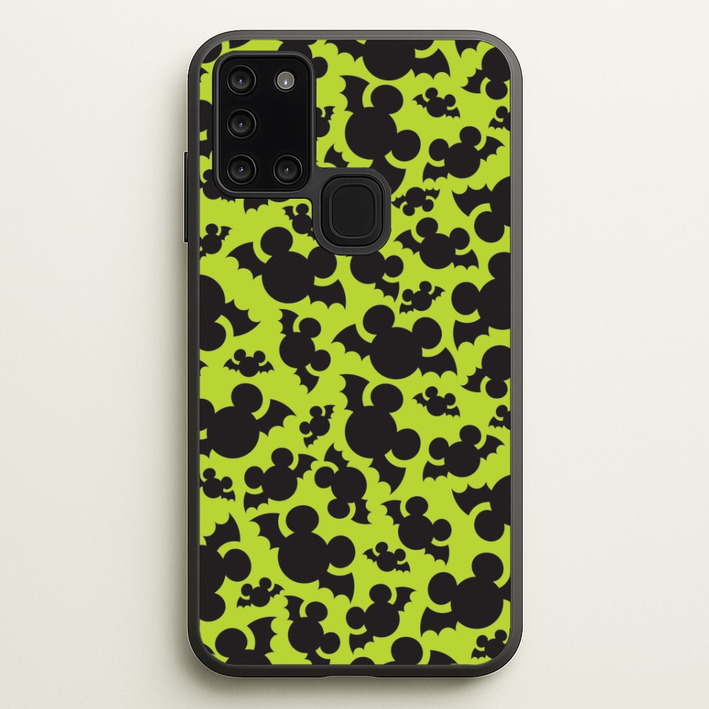 Mouse Bats Pattern Galaxy A21s Case