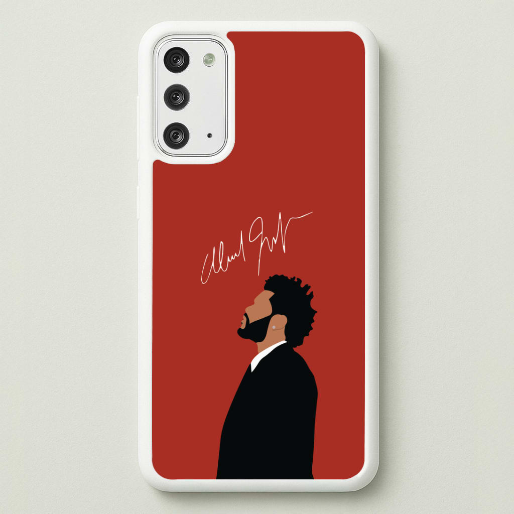 Canadian Singer Signature Galaxy Note 20 Case